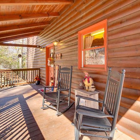 Riverfront Cabin With Wraparound Decks And Fire Pit! Ellijay Exterior foto
